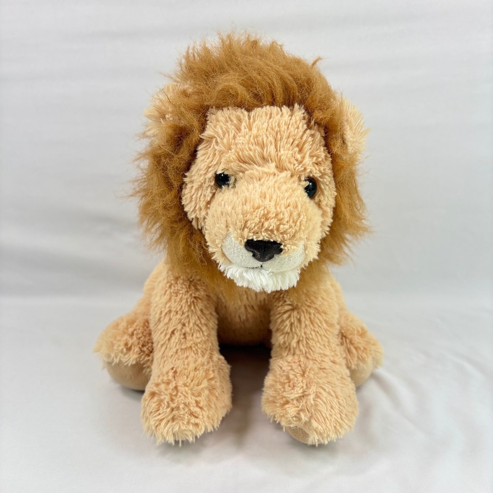 Aurora Plush Lion Unisex Medium Soft Stuffed Animal Tan Brown Safari Jungle